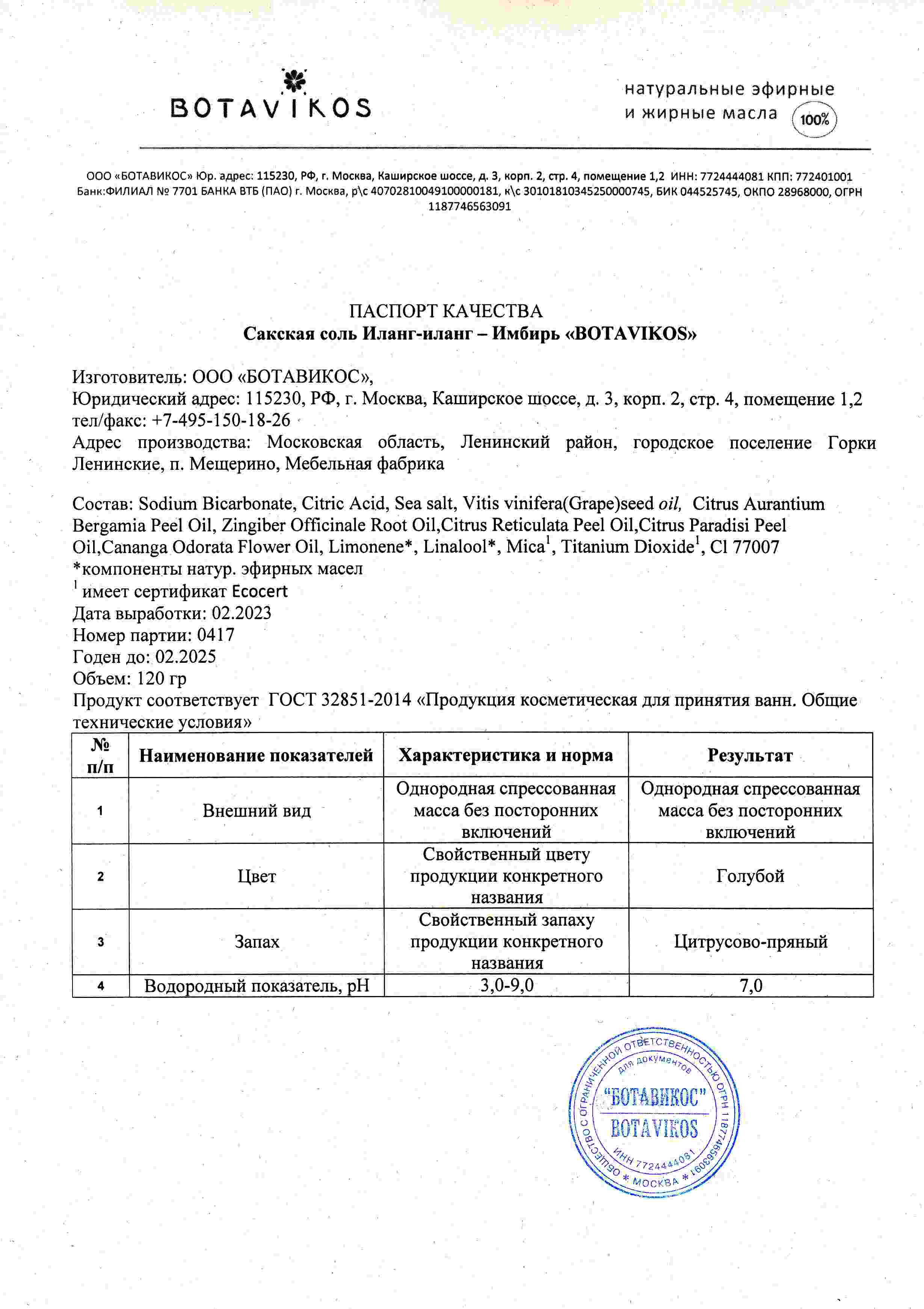 Паспорт №022023